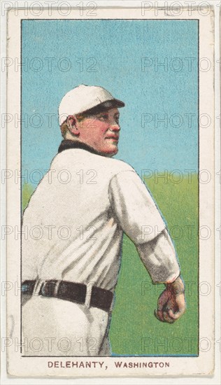 Delehanty, Washington, American League, from the White Border series