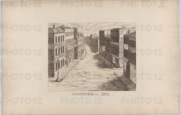 Manchester, in 1851, 1851.