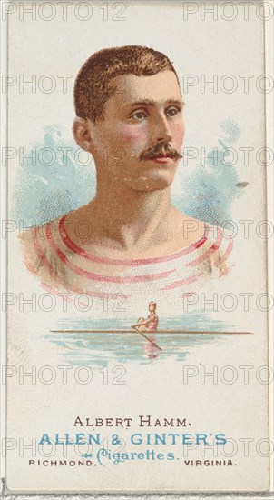 Albert Hamm, Oarsman, from World's Champions, Series 1