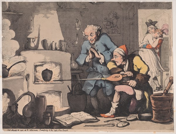 Hocus Pocus, or Searching for the Philosopher's Stone, March 12, 1800.