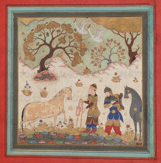 Rustam Captures Rakhsh