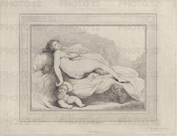 Sleeping Venus and Love