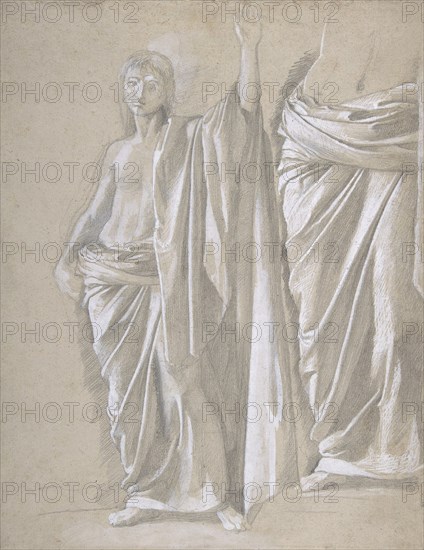 Study of a Draped Figure