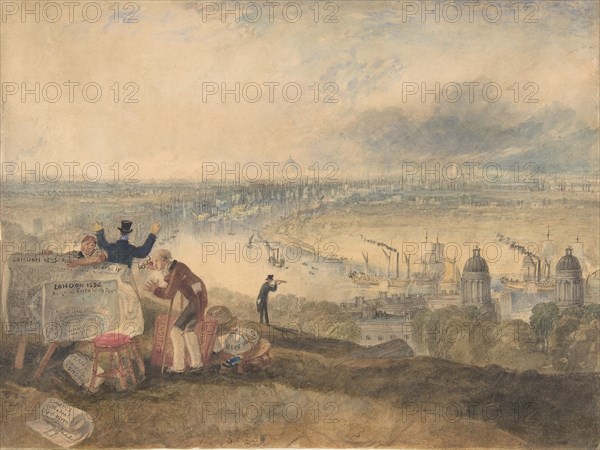 View of London from Greenwich