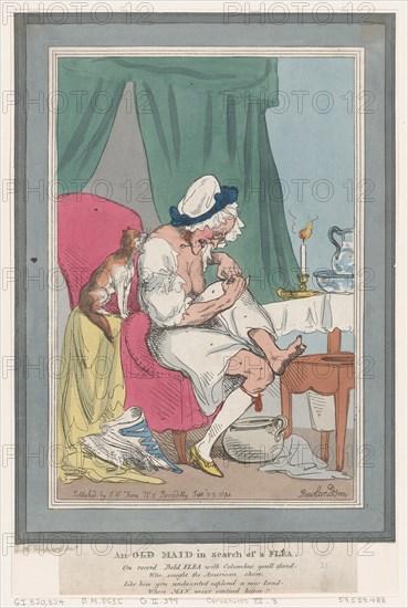 An Old Maid In Search of a Flea