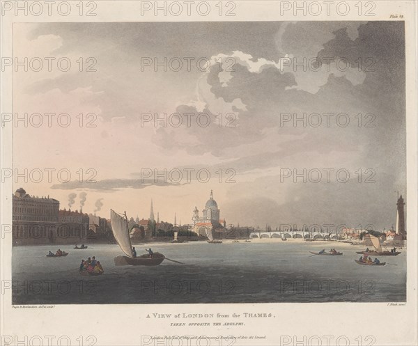 A View of London from the Thames