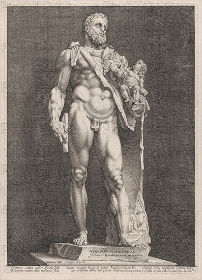 The Emperor Commodus as Hercules