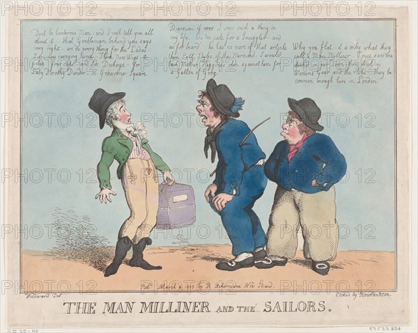 The Man Milliner and the Sailors