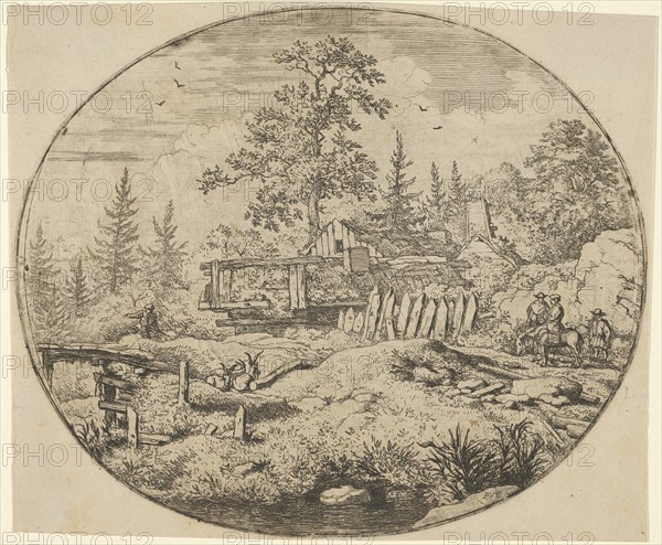 The Landscape with the Wooden Bridge
