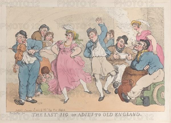 The Last Jig or Adieu to Old England