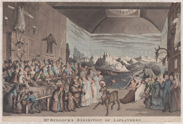 Mr. Bullock's Exhibition of Laplanders