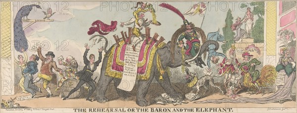 The Rehearsal or the Baron and the Elephant