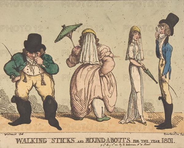 Walking Sticks and Round-A-Bouts for the Year 1801