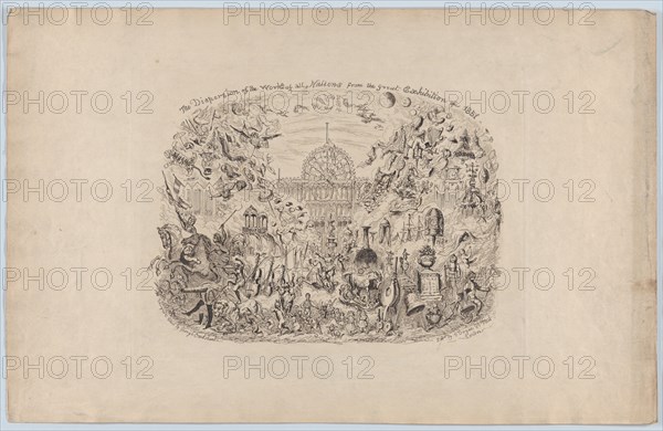 The Dispersion of the Works of all Nations from the Great Exhibition of 1851