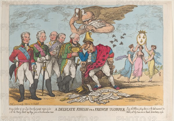 A Delicate Finish to a French Usurper, April 20, 1814.