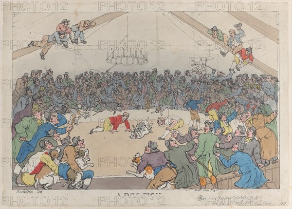 A Dog Fight, May 1, 1811.