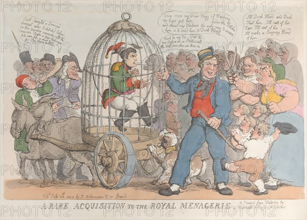 A Rare Acquisition to the Royal Menagerie, July 28, 1815.