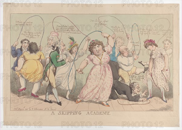A Skipping Academy, May 20, 1800.