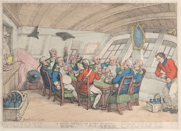 A Snug Cabin, or Port Admiral, June 21, 1808.
