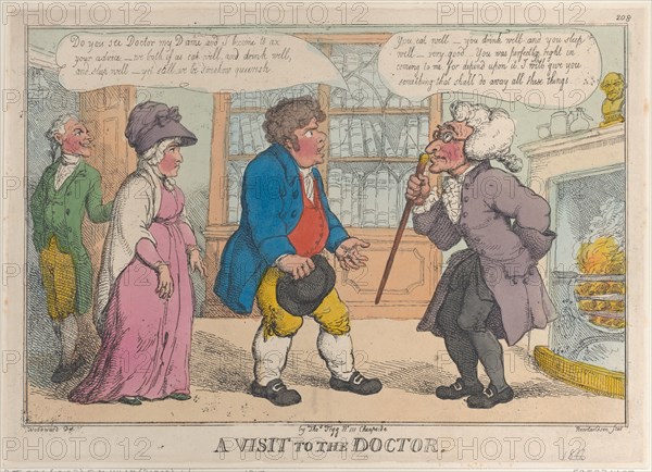 A Visit to the Doctor, 1809-12?.