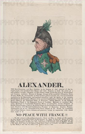 Alexander, April 1814.