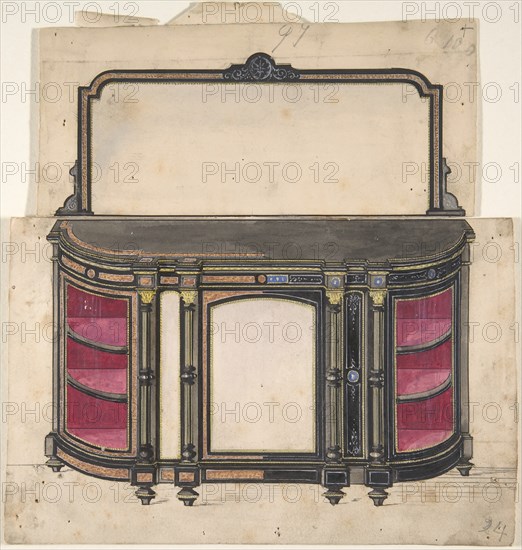 Cabinet Design, 19th century.