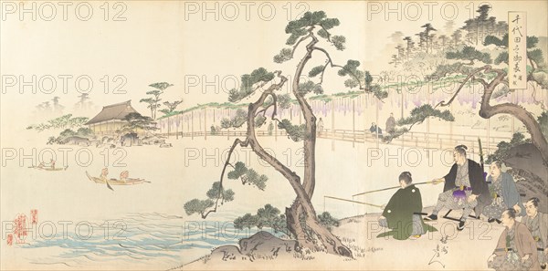 Chiyoda Castle (Album of Men), 1897.