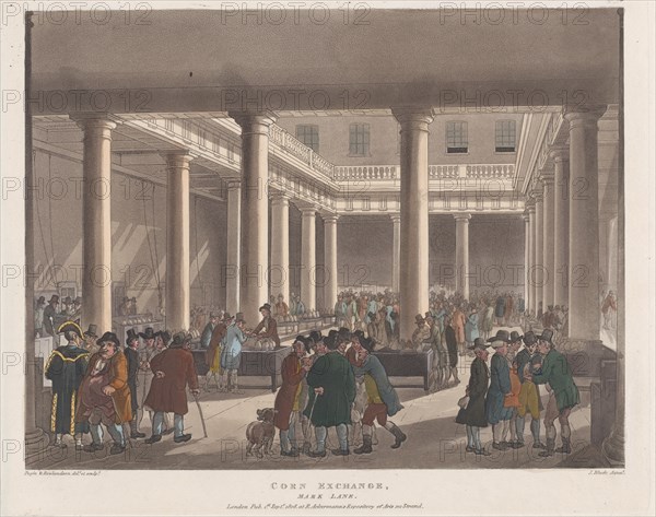 Corn Exchange, Mark Lane, September 1, 1808.