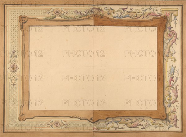 Design for a ceiling, second half 19th century.