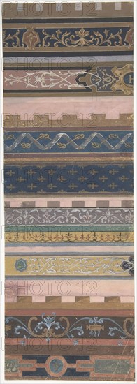 Design for Ceiling at Fontainebleau, 1850-1910.