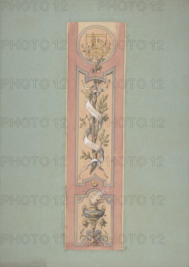 Design for Ceiling at Fontainebleau, second half 19th century.