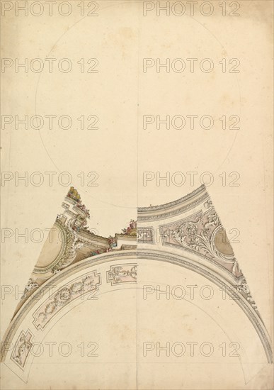 Design for Ceiling, 18th century.