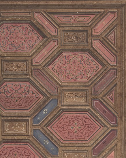 Design for Dining Room, Hôtel de Doctor Cranchi, 1872.