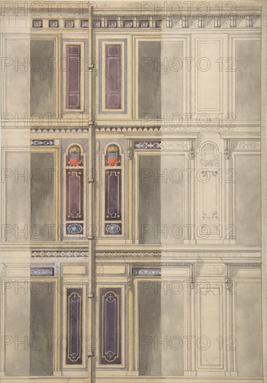 Designs for three windowed storeys, 1830-97.