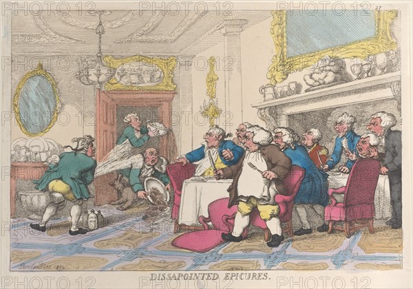 Disappointed Epicures, 1809.