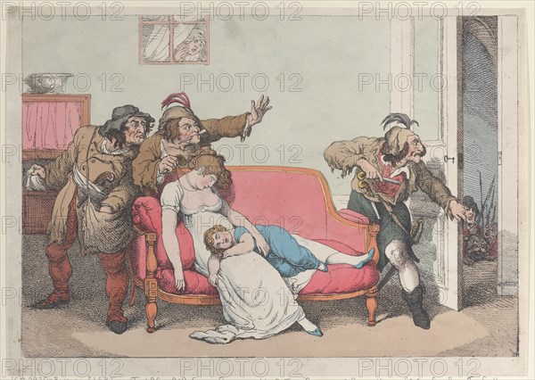 Disturbers of Domestic Happiness, ca. 1815.