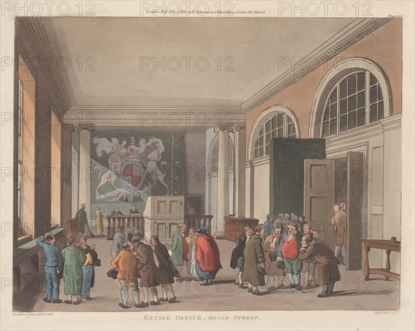 Excise Office, Broad Street, February 1, 1810.