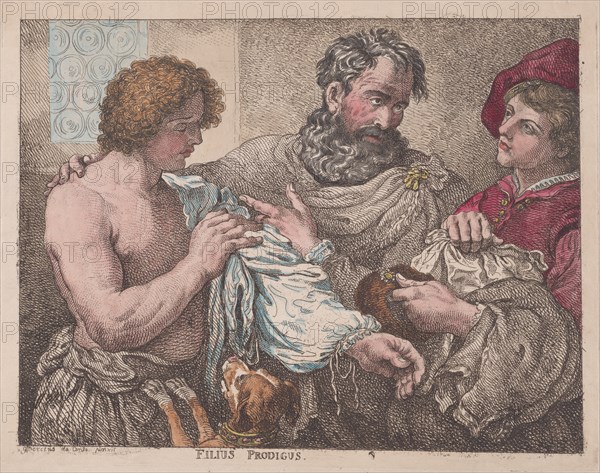 Filus Prodigus (The Prodigal Son), 1783-95.
