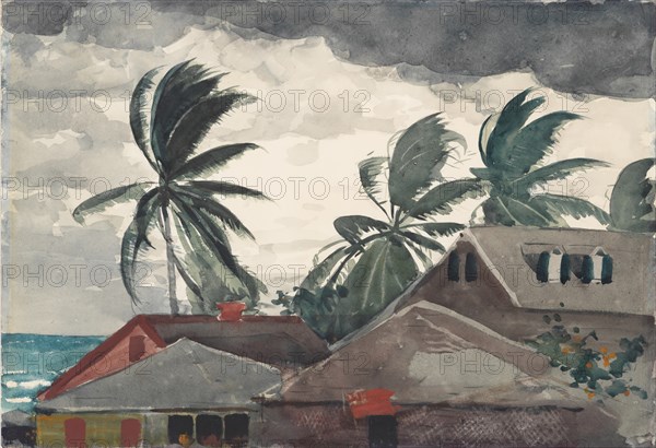Hurricane, Bahamas, 1898.