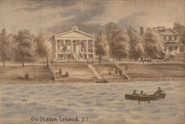 Inner Bay, Staten Island, New York, ca. 1872.