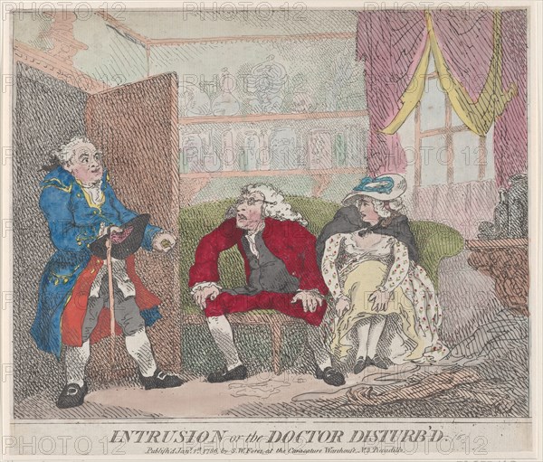 Intrusion, or The Doctor Disturb'd, January 1, 1786.