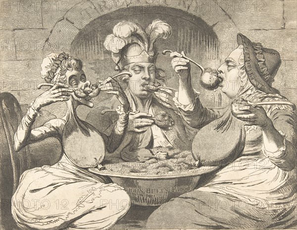 Monstrous Craws at a New Coalition Feast, May 29, 1787.