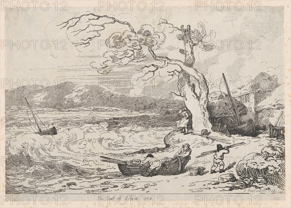 On Coast of Sussex, 1784-85.