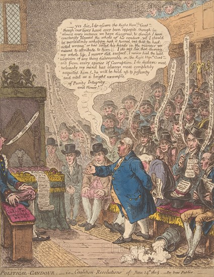 Political-Candour;- i.e.-Coalition-Resolutions of June 14th, 1805.-Pro bono Publico-, June 21, 1805.
