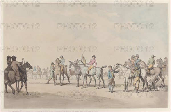 Preparing for the Race, 1804.