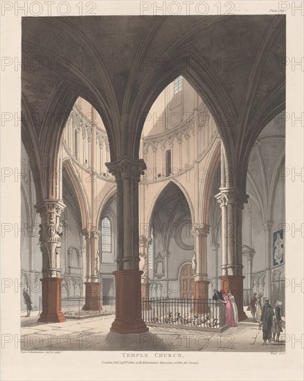 Temple Church, September 1, 1809.
