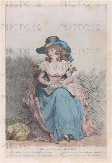 The Musical Charmer, ca. 1793.