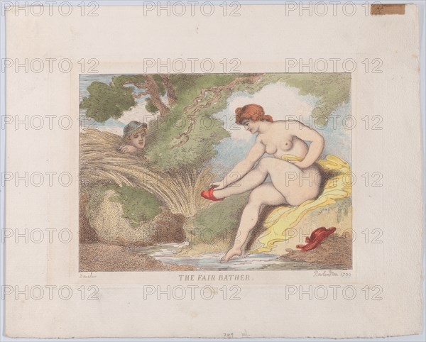 The Fair Bather, 1799.