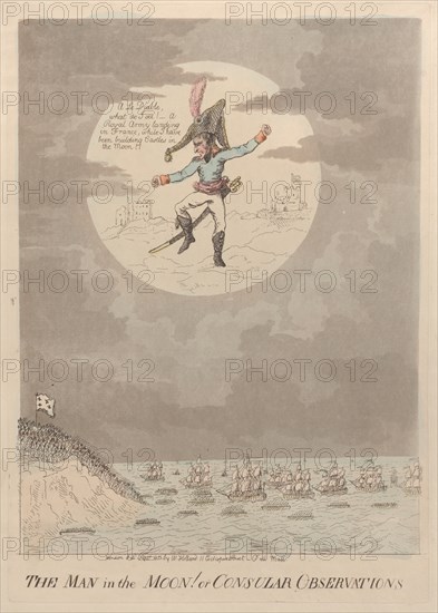 The Man in the Moon! or Consular Observations, September 1803.