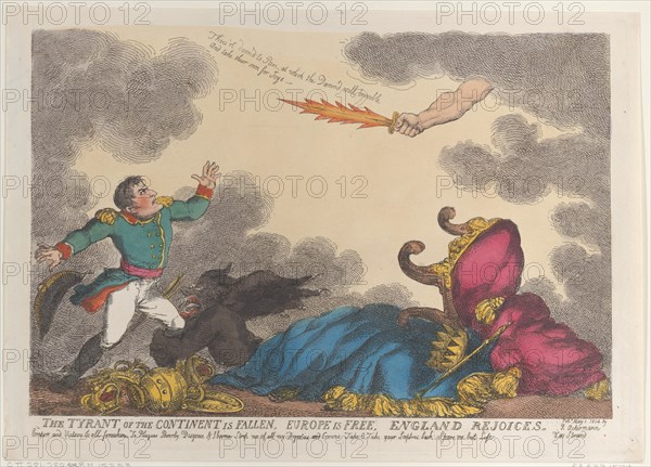 The Tyrant of the Continent is Fallen, Europe is Free, England Rejoices, May 1, 1814.